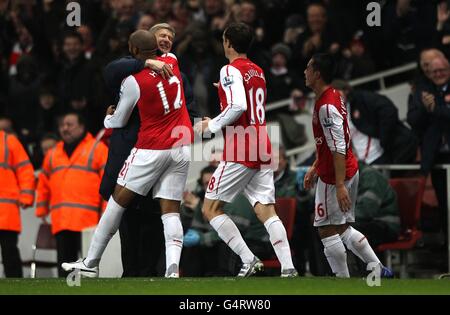 Fußball - FA-Cup - 3. Runde - Arsenal V Leeds United - Emirates Stadium Stockfoto