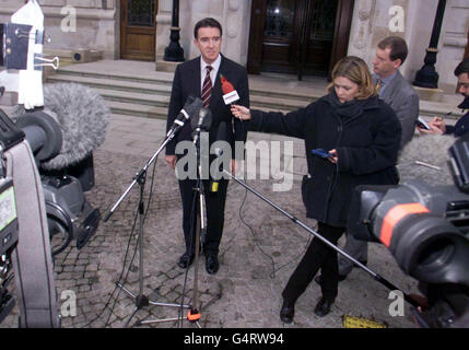 ULSTER Gespräche/mandelson Stockfoto