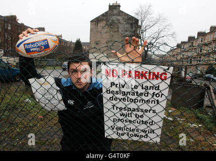 Rugby-Union - 1872 Cup Photocall - Glasgow Stockfoto