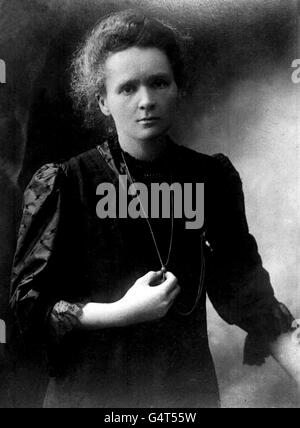 Madame Curie Stockfoto