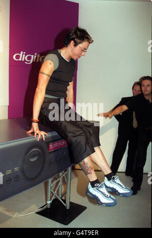 Mel C / Digital Radio Stockfoto