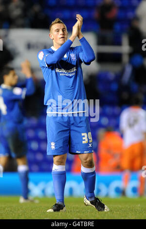 Fußball - Npower Football League Championship - Birmingham City V Blackpool - St. Andrews Stadium Stockfoto