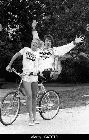 Charity - Raleigh Charity Ride Zyklus Marathon-Hyde Park, London Stockfoto