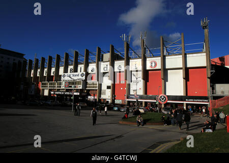 Soccer - npower Football League One - Sheffield United / Notts County - Bramall Lane. Eine allgemeine Ansicht der Bramall Lane, der Heimat von Sheffield United Stockfoto