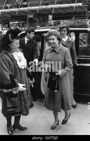 Royalty - britische Leprosy Relief Association Thanksgiving - All Hallows by-the-Tower, London Stockfoto