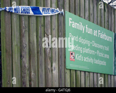 Körper in Garforth gefunden Stockfoto