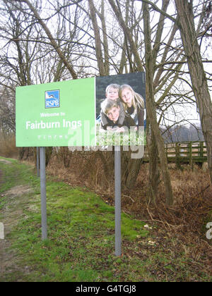 Körper in Garforth gefunden Stockfoto