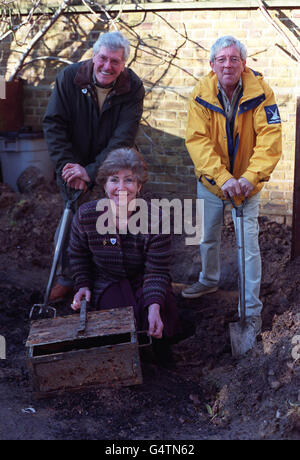 Blue Peter Zeitkapseln 1 Stockfoto