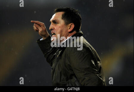 Soccer - npower Football League One - Notts County / Preston North End - Meadow Lane. Martin Allen, Manager von Notts County Stockfoto