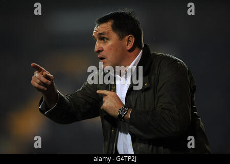 Soccer - npower Football League One - Notts County / Preston North End - Meadow Lane. Martin Allen, Manager von Notts County Stockfoto