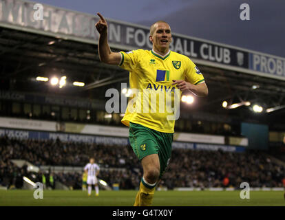 Fußball - Barclays Premier League - West Bromwich Albion gegen Norwich City - The Hawthorns Stockfoto