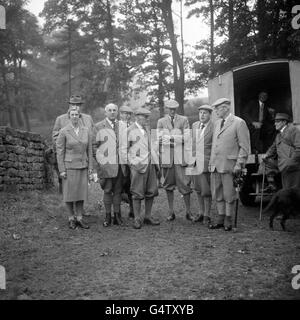 Schießen - Moorhuhn schießen - Earl of Swinton Estate, Yorkshire Stockfoto