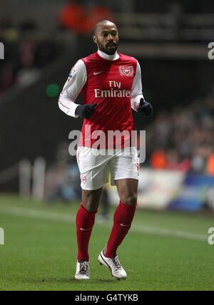 Fußball - Barclays Premier League - Swansea City / Arsenal - Liberty Stadium. Thierry Henry, Arsenal Stockfoto