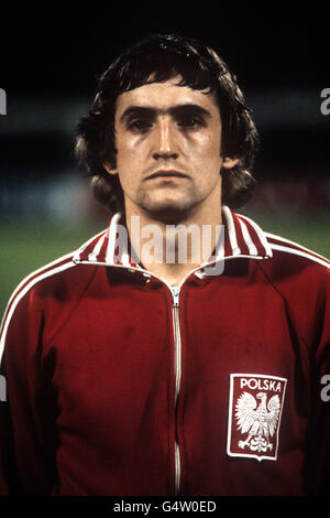 Fußball - International Friendly - Belgien - Polen - Heysel-Stadion, Brüssel. Marek Dziuba, Polen Stockfoto