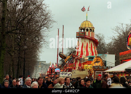 Millennium Kirmes Stockfoto