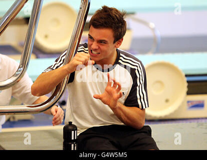 Tauchen - British Gas National Cup 2012 - Tag eins - Southend schwimmen und Tauchen Zentrum Stockfoto