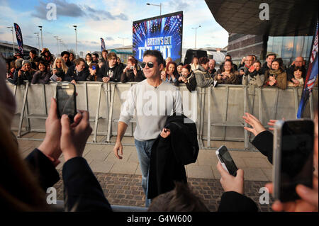 Britain Got Talent Castings - Cardiff Stockfoto