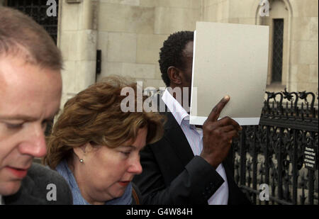 Linford Christie-Testversion Stockfoto