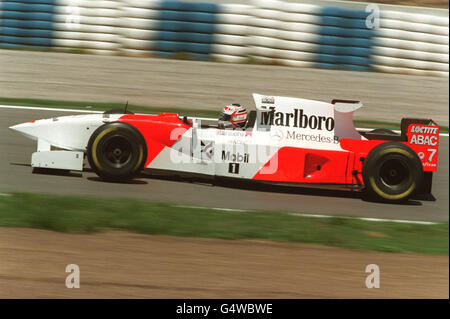 GROSSER PREIS VON SPANIEN. NIGEL MANSELL Stockfoto