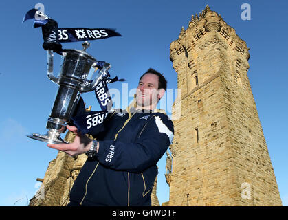 Rugby-Union - RBS 6 Nations Roadshows Launch - National Wallace Monument Stockfoto