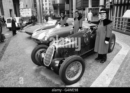 Autofahren - klassische Sportwagen - London Stockfoto