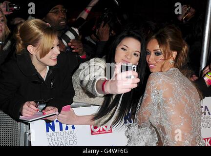 National Television Awards 2012 - Ankünfte - London Stockfoto