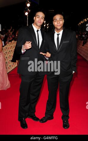 National Television Awards 2012 - Ankünfte - London Stockfoto