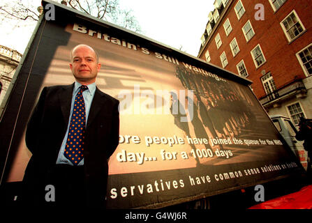 Haag Tory Plakat Common-Sense Stockfoto