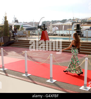 End Event Fashion parade - Best of Yachting - Port Adriano - 10., 11., 12. Juni 2016 - Philippe Starck entworfen, Port Adriano Stockfoto