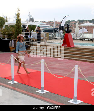 End Event Fashion parade - Best of Yachting - Port Adriano - 10., 11., 12. Juni 2016 - Philippe Starck entworfen, Port Adriano Stockfoto