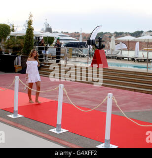 End Event Fashion parade - Best of Yachting - Port Adriano - 10., 11., 12. Juni 2016 - Philippe Starck entworfen, Port Adriano Stockfoto