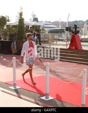 End Event Fashion parade - Best of Yachting - Port Adriano - 10., 11., 12. Juni 2016 - Philippe Starck entworfen, Port Adriano Stockfoto