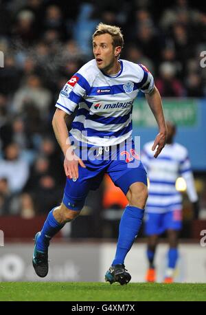 Fußball - Barclays Premier League - Aston Villa gegen Queens Park Rangers - Villa Park. Rob Hulse, Queens Park Rangers Stockfoto