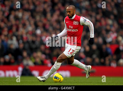 Fußball - Barclays Premier League - Arsenal gegen Blackburn Rovers - Emirates Stadium. Thierry Henry von Arsenal in Aktion Stockfoto