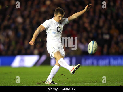 Rugby-Union - RBS 6 Nations Championship 2012 - Schottland V England - Murrayfield Stockfoto