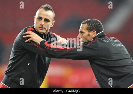 Fußball - Barclays Premier League - Manchester United gegen Stoke City - Old Trafford Stockfoto