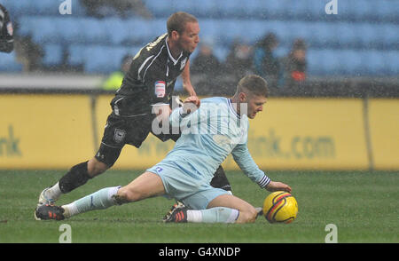 Fußball - Npower Football League Championship - Coventry City V Ipswich Town - Ricoh Arena Stockfoto