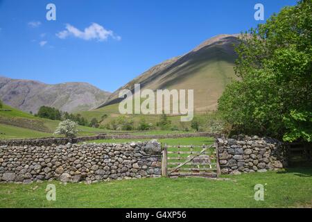 Wasdale Head Wast Wasser, Lake District, Cumbria, England Stockfoto