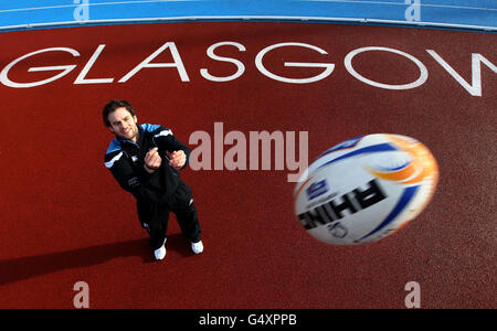 Rugby-Union - Glasgow Krieger Pressekonferenz - Scotstoun Stadion Stockfoto