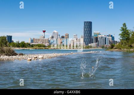 Kanada, Calgary, die Skyline von Calgary Stockfoto