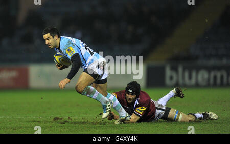 Rugby-Union - Aviva Premiership - Sale Sharks V Worcester Warriors - Edgeley Park Stockfoto