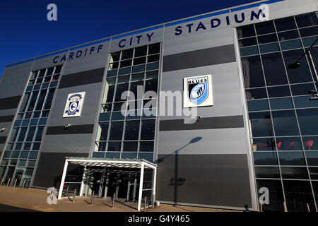 Cardiff City Stadium - Wales. Ein allgemeiner Blick auf das Cardiff City Stadium, Heimstadion des Cardiff City Football Club. Stockfoto