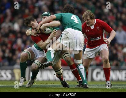 Rugby-Union - RBS 6 Nations Championship 2012 - Irland V Wales - Aviva Stadium Stockfoto