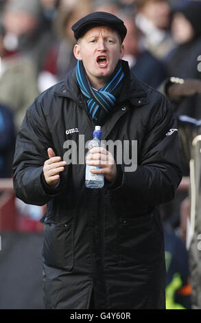 St Johnstone Manager Steve Lomas während des Scottish Cup Fifth Round Spiels im Tynecastle Stadium, Edinburgh. Stockfoto