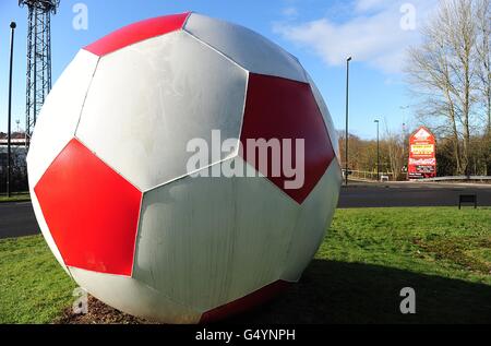 Fußball - FA-Cup - 5. Runde - Crawley Town V Stoke City - Broadfield Stadium Stockfoto