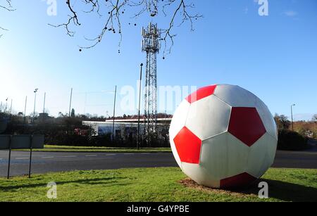 Fußball - FA-Cup - 5. Runde - Crawley Town V Stoke City - Broadfield Stadium Stockfoto