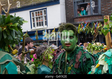 Jack Hastings in die grüne Mayday-Veranstaltung Stockfoto