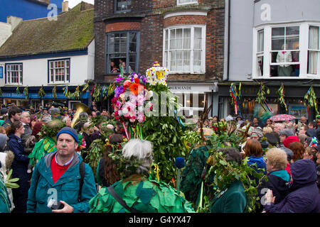 Jack Hastings in die grüne Mayday-Veranstaltung Stockfoto