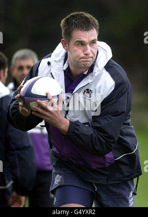 Schottland-Training Metcalfe Stockfoto