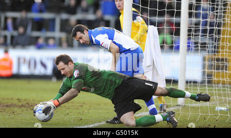 Fußball - Npower Football League Two - Bristol Rovers V Oxford United - Memorial Stadium Stockfoto